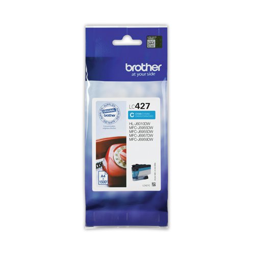 Brother LC427C Inkjet Cartridge Cyan LC427 C