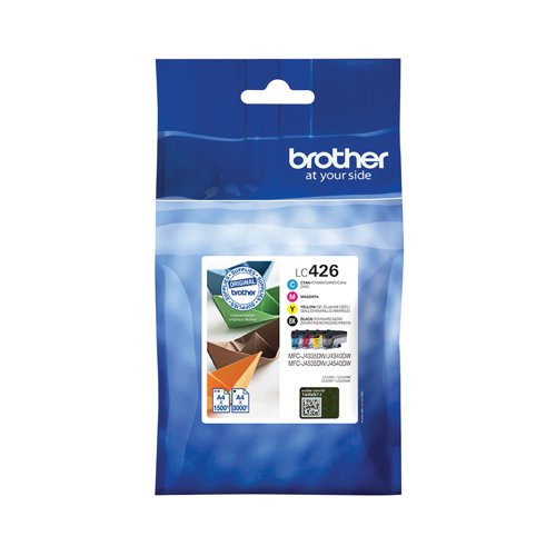 Brother LC426 Inkjet Cartridge CMYK Multipack LC426VAL