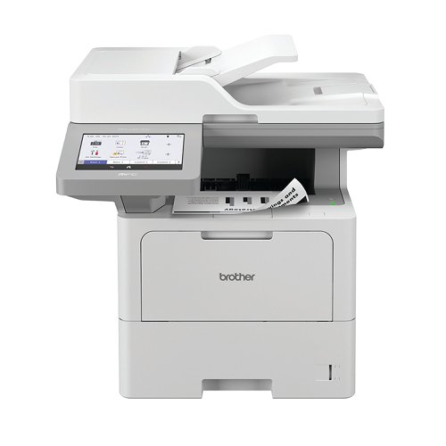 This MFC-L6910DN high-performing mono laser multifunctional printer, copier, scanner and fax. Ideal for high volume users, this intelligent device is designed to deliver a user-friendly, professional experience with exceptional printing and super-fast scanning that your business can depend on. Print up to 50 pages per minute. Automatic 2-sided printing, up to 24 sides per minute. 80 sheet 2-sided automatic document feeder. Fax modem with 33.6kb per second. Wireless and Gigabit Ethernet wired network. Supplied with a standard 520 sheet tray (A4). Supplied with toner.