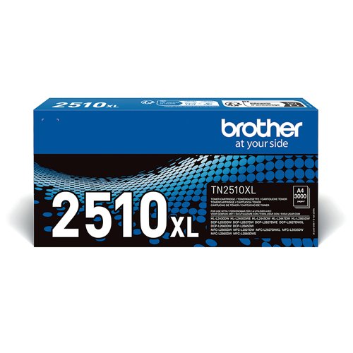 Brother TN-2510XL Toner Cartridge High Yield Black TN2510XL