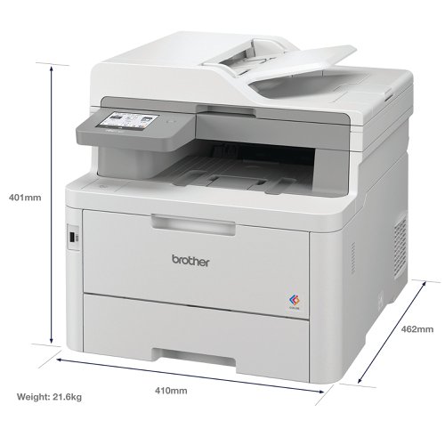 Brother MFC-L8390CDW A4 4-in-1 Wireless Colour Laser Printer MFCL8390CDWQJ1