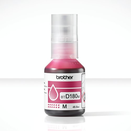 Brother Ink Bottle Super High Yield Magenta BTD180M