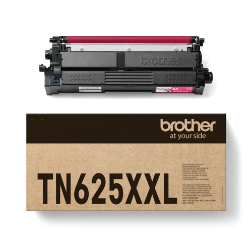 Brother TN625XXL Toner Cartridge Super High Yield Magenta TN625XXLM