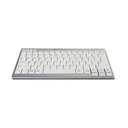 BakkerElkhuizen UltraBoard 950 Wireless Compact Keyboard Bluetooth Grey BNEU950WUK