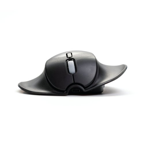 BakkerElkhuizen HandshoeMouse Shift Ambidextrous Mouse Bluetooth Medium Black BNEPS190RLW