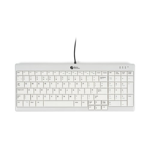 Bakkerelkhuizen Ultraboard 960 Compact Standard Keyboard USB-A/C V2 Dark Grey/Light Grey BNEU960V2UK