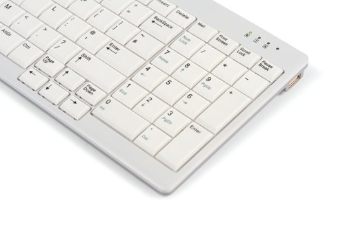 Bakkerelkhuizen Ultraboard 960 Compact Standard Keyboard USB-A/C V2 Dark Grey/Light Grey BNEU960V2UK