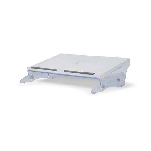 BakkerElkhuizen FlexDesk 630 2-in-1 Stand and Document Holder Transparent BNEFDESK630N Copyholders BAK99206