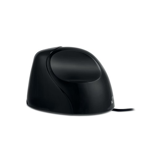 BakkerElkhuizen Evoluent Standard Vertical Wired Right Handed Mouse Black BNEEVSR