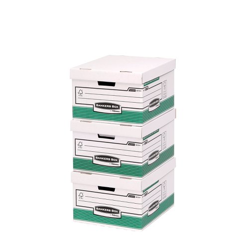 Fellowes Bankers Box System Storage Box W370xD255xH440mm (10 Pack) 00791-FFLP