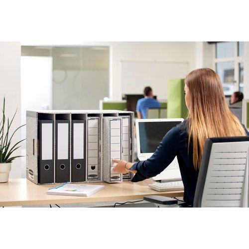 Fellowes Bankers Box System File Store Module Grey 01880