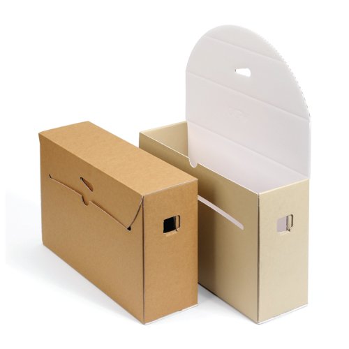Bankers Box City Box 30+ Years Acid Free Cardboard Transfer Box File Pack of 50 7771001