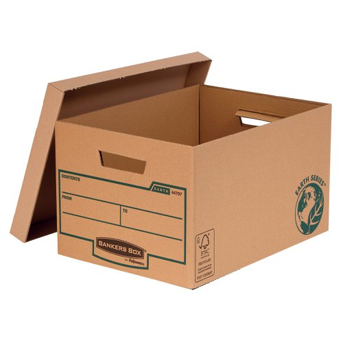 Fellowes Earth Series Storage Box Large (Pack of 10) 4470701