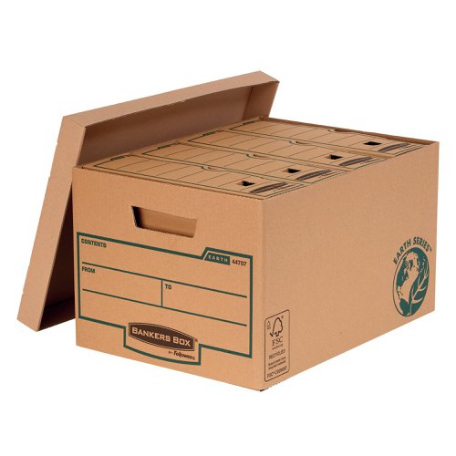 Fellowes Earth Series Storage Box Large (Pack of 10) 4470701