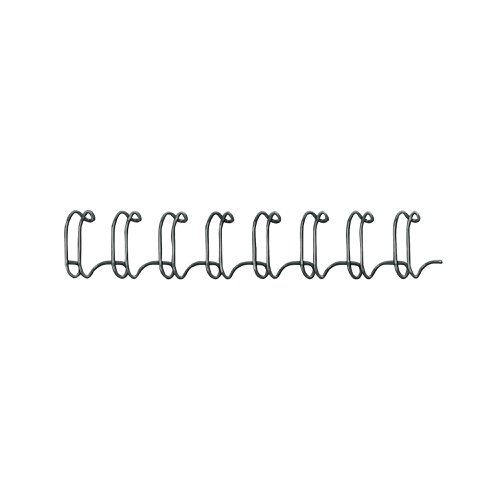 Fellowes Wire Binding Combs 6mm Black (Pack of 100) 53218