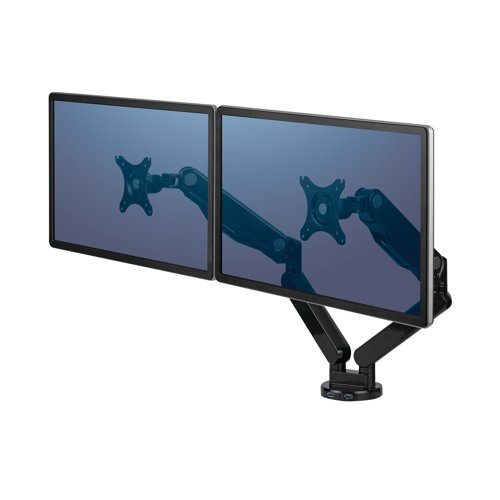 Fellowes Platinum Series Dual Monitor Arm Black 8042501