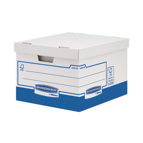 Fellowes Basics Storage Box Heavy Duty Large (Pack of 10) 4461601