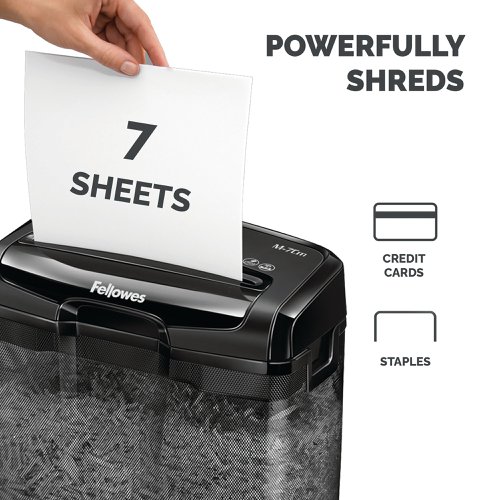 Fellowes Powershred M-7Cm Cross Cut Shredder 4701901 | Fellowes