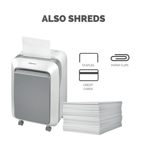 Fellowes Powershred LX211 Micro-Cut Shredder White 5050301 Department & Office Shredders BB75154