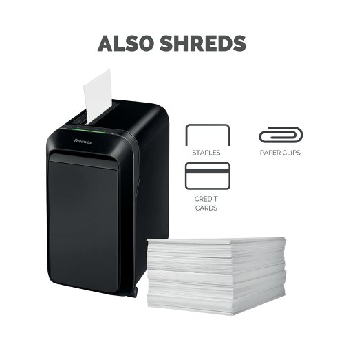 Fellowes Powershred LX221 Micro-Cut Shredder Black 5050401 Department & Office Shredders BB75155