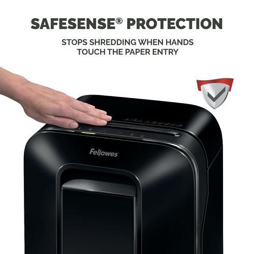 Fellowes Powershred LX201 Micro-Cut Shredder Black 5160001