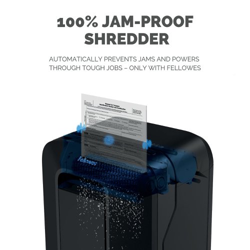 Fellowes Powershred LX200 Mini-Cut Shredder Black 5502301 Department & Office Shredders BB76381