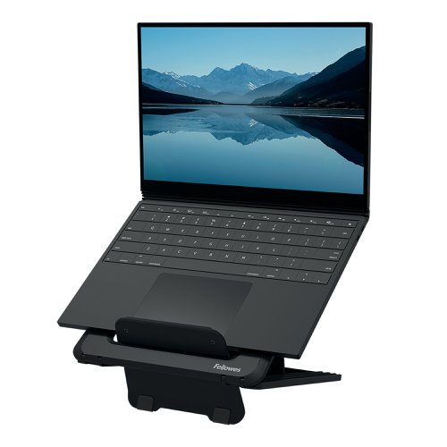 Fellowes Breyta Laptop Riser Black 100016558 | Fellowes