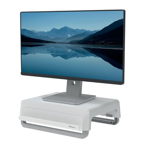 Fellowes Breyta Monitor Stand White 100016561 | Fellowes