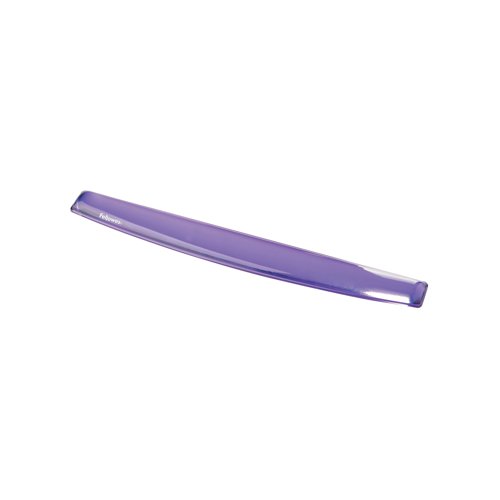 Fellowes Crystals Gel Wristrest Purple 91437