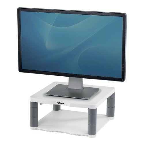 Fellowes Premium Monitor Riser Platinum 9171701