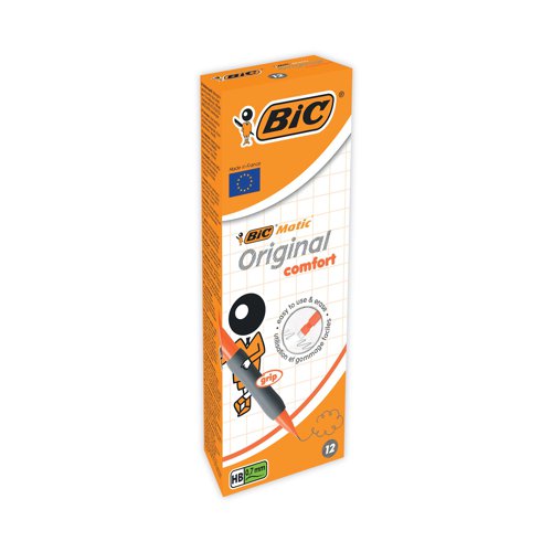 Bic Matic Original Comfort Mechanical Pencil 0.7mm (Pack of 12) 890284