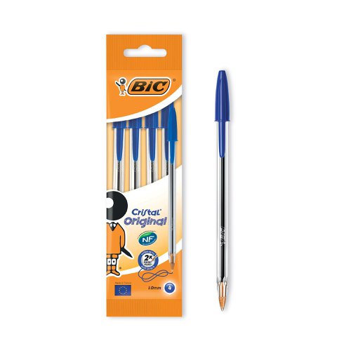 Bic Blue Cristal Medium Ballpoint Pen (40 Pack) 8308601