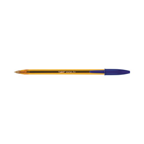 Bic Cristal Fine Ballpoint Pen Blue (50 Pack) 872730