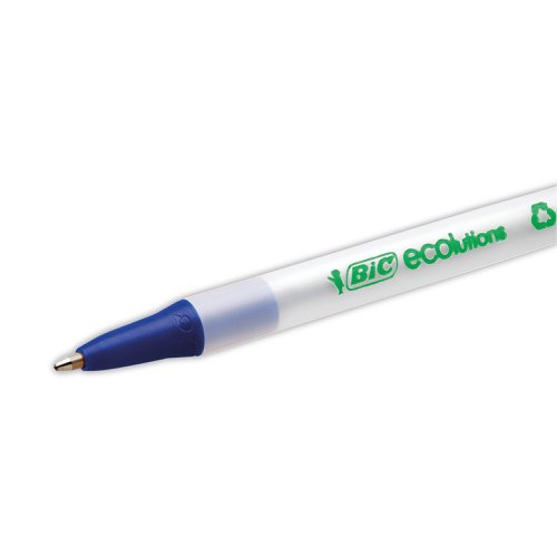 Bic Ecolutions Clic Stick (Recycled) Blue (Pack of 50) 8806