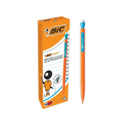 Bic Matic Original Mechanical Pencil Broad 0.9mm (Pack of 12) 892271 | Bic