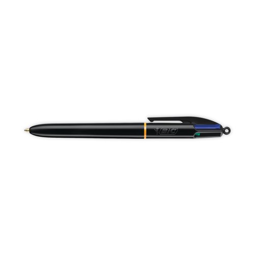 Bic 4 Colours Pro Retractable Ballpoint Pen (12 Pack) 902129