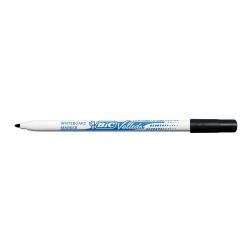 Bic Velleda 1721 Whiteboard Marker Fine Black (Pack of 24) 841842