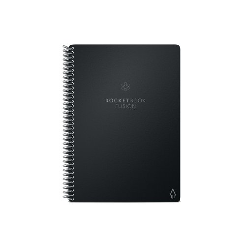 Rocketbook Fusion Executive Set Reusable Paper A5 Black 515902 | Bic