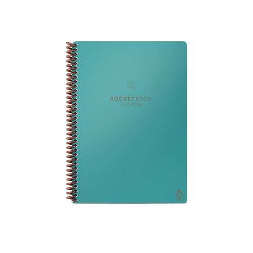 Rocketbook Fusion Executive Set Reusable Paper A5 Teal 515917