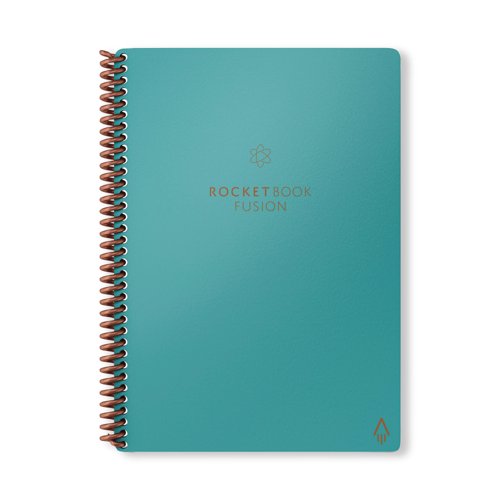 Rocketbook Fusion Executive Set Reusable Paper A5 Teal 302130