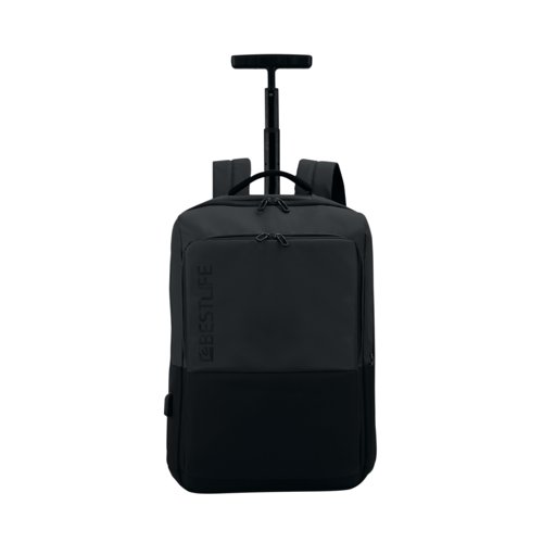 BestLife Travel Trolley Bag with USB Connector BT 3401BK 1