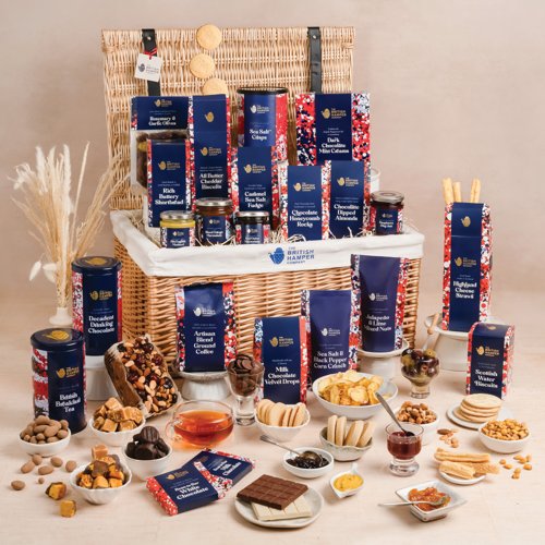 British Hamper Company Luxurious Wicker Hamper BH116