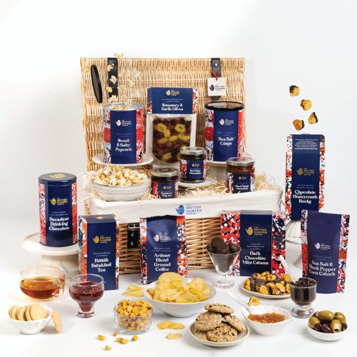British Hamper Company Ultimate Vegan/Gluten Free Feast Basket BH53