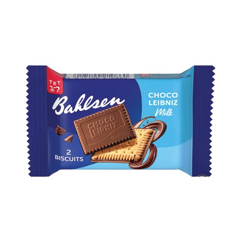 Bahlsen Choco Leibniz Milk Chocolate Biscuits (Pack of 30) 70104772