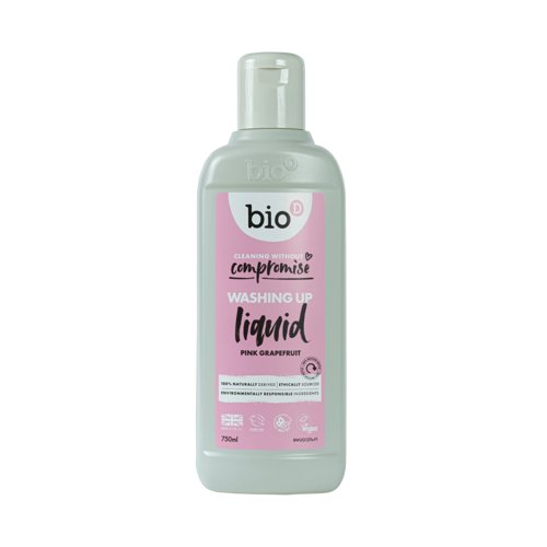 BioD Eco Washing Up Liquid Pink Grapefruit 750ml Pack of 12 BWUG127a