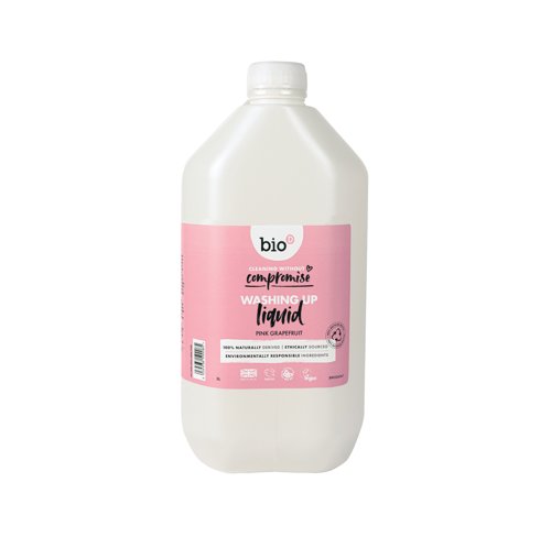 BioD Eco Washing Up Liquid Pink Grapefruit 5 Litres BWUG45a