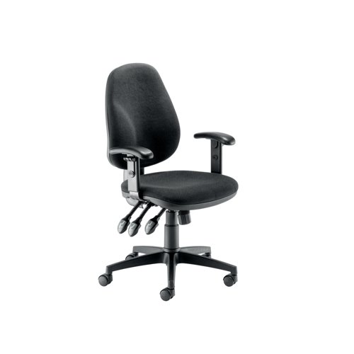 5 Star Teso Hbk Task Chair Height Adjustable Arms Black SF3225134
