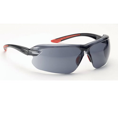 Bolle Safety Glasses Iri-s Platinum Spectacles Smoke BOIRIPSF