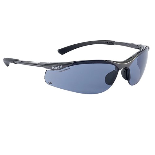 Bolle Safety Glasses Contour Platinum Clear Lens BOCONTPSI