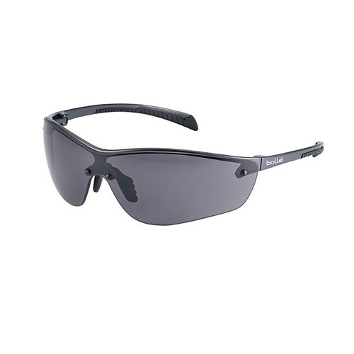 Bolle Safety Glasses Silium+ Platinum Spectacles Smoke BOSILPPSFPLUS